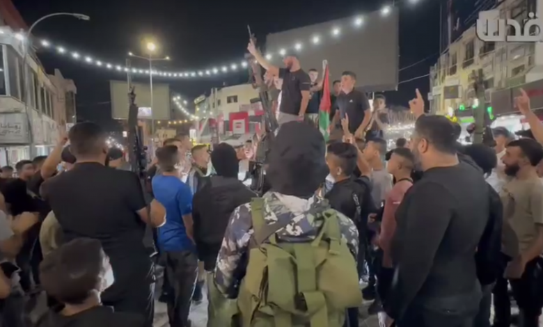فيديو| الضفة تهتف لطوفان الأقصى