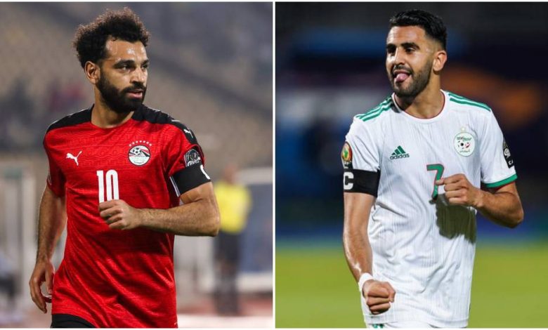 محمد صلاح أمام محرز.. قناة مفتوحة تنقل مباراة منتخب مصر ضد الجزائر