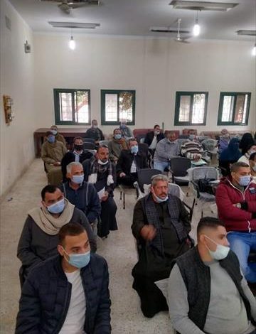 مركز أبو قرقاص بالمنيا ينظم جلسة تشاور عامة ومشاركة المعلومات حول المشروعات
