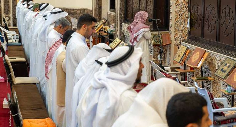 مساجد الكويت أدت صلاة الخسوف