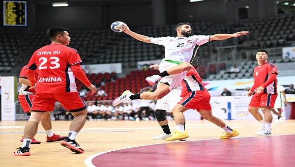 منتخب اليد يفوز على نظيره الصيني في تصفيات أولمبياد باريس 2024