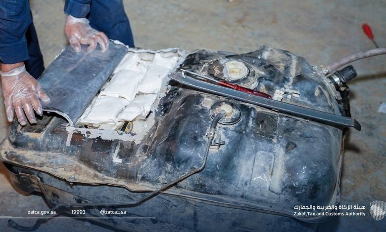 «الجمارك»: إحباط محاولة تهريب 852 ألف حبة كبتاغون في منفذ الحديثة - أخبار السعودية