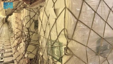 وصول الطائرة الإغاثية السعودية الـ19 لإغاثة الشعب الفلسطيني في قطاع غزة - أخبار السعودية