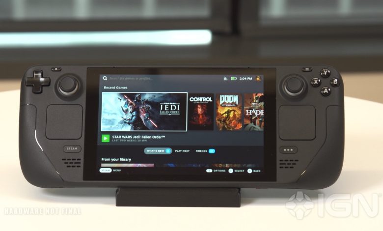 جهاز Steam Deck يعمل مع وحدة تخزين Enterprise SSD بسعة 61.44 تيرابايت