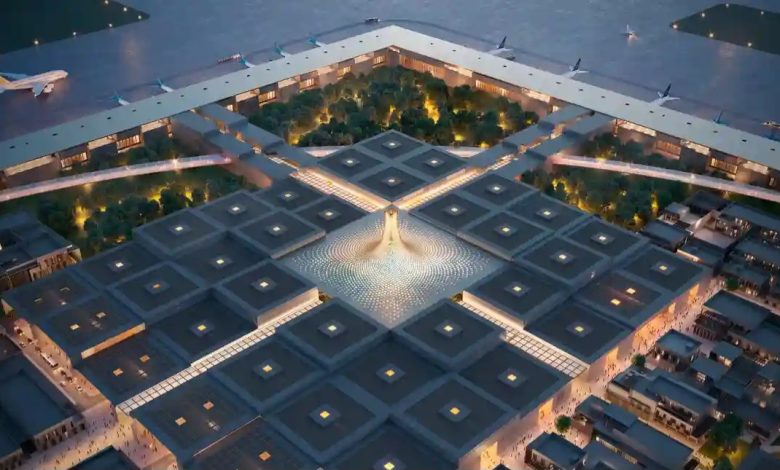 الكشف عن مخطط مطار الملك سلمان الدولي في مدينة الرياض موسوعة المسافر