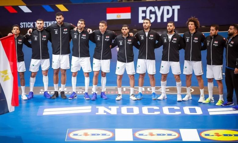 المنتخب في المجموعة الثانية لبطولة إفريقيا لكرة اليد