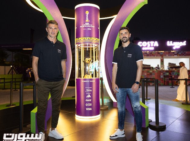 باولو مالديني ودافيد فيا يزوران السعودية للترويج لبطولة كأس العالم للأندية 2023