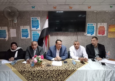 تعليم الغربية توجه بضرورة المتابعة المستمرة للمدارس وتوافر كل الاحتياجات بها