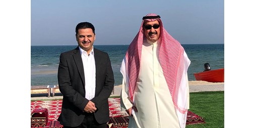 فيصل الحمود استقبل السفير الأردني
