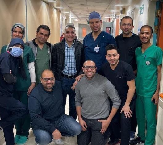 الرعاية الصحية: نجاح عمليتين للقسطرة القلبية بتقنية التافي بمجمع الإسماعيلية الطبي