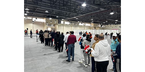 انطلاق عملية تصويت الناخبين المصرية بدولة الكويت لاختيار رئيس مصر القادم