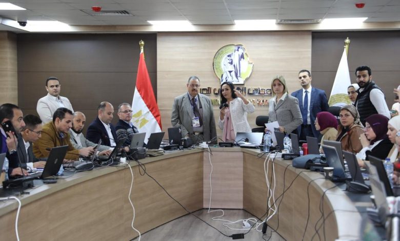رئيس القومي للمرأة تستقبل رئيس بعثة جامعة الدول العربية لمتابعة سير العملية الانتخابية