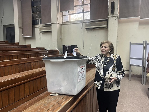ميرفت التلاوي: على كل المصريين النزول لاختيار القائد القادر على تخطي المرحلة الحرجة