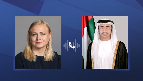 هاتفياً.. عبدالله بن زايد يبحث آخر تطورات المنطقة مع وزيرة خارجية فنلندا