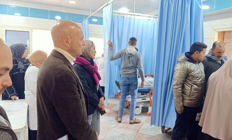 وكيل صحة الشرقية يتابع الخدمة الطبية بمستشفى الزقازيق العام