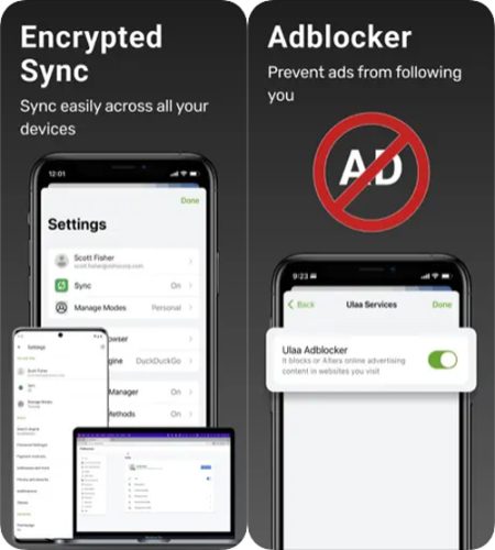 تطبيق Ulaa Browser للايفون