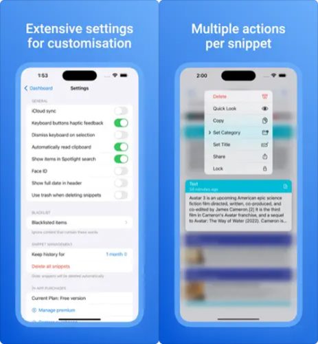 تطبيق Pycopaste للايفون