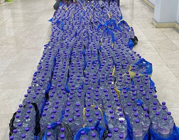 ضبط 4 وافدين بحوزتهم 805 زجاجات خمر محلية