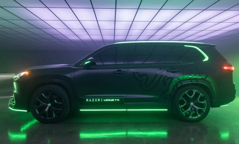 CES 24: شركة Lexus تتعاون مع Razer لإطلاق أول سيارة مُخصّصة للاعبين!