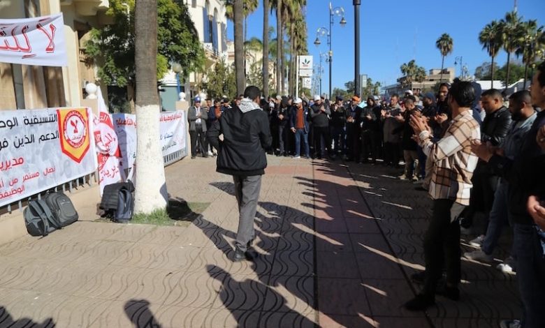 تنسيقيات التعليم ترفض "الابتزاز" وتطالب بعودة الأساتذة الموقوفين بدون شروط