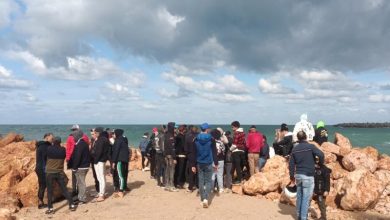 استمرار البحث عن جثة شاب غرق أثناء التقاط صورا في بحر الإسكندرية