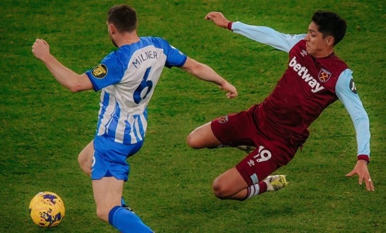 الدوري الإنجليزي.. وست هام يتعادل سلبياً مع برايتون