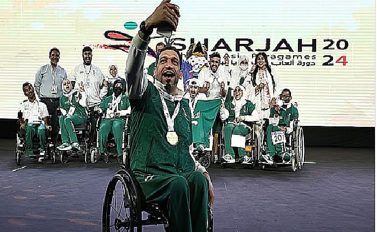 القوى والطاولة ترفعان رصيد السعودية إلى 49 ميدالية في دورة ألعاب غرب آسيا البارالمبية