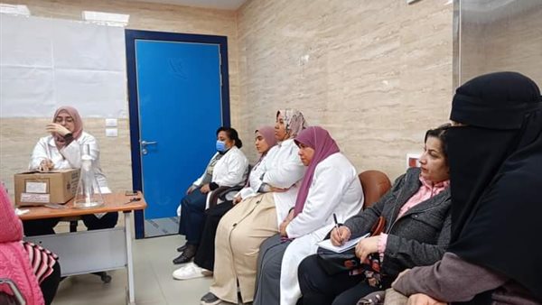 تدريب فعّال على فحص الدرن برعاية وكيل «صحة الفيوم»