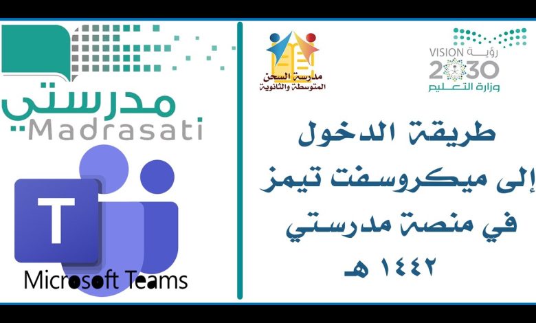 دخول منصة مدرستي حساب مايكروسوفت حل مشكلة فقدان كلمة سر