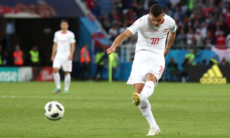 شاكا يفوز بجائزة أفضل لاعب في سويسرا للمرة الثالثة