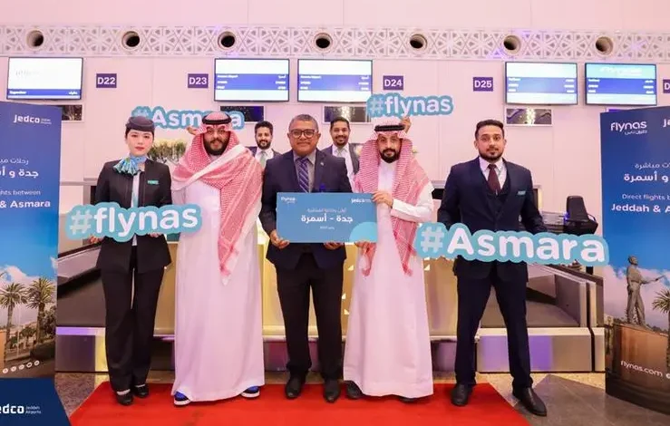 طيران ناس يدشن وجهتين من جدة إلى مومباي وأسمرة بواقع رحلتين أسبوعيًا