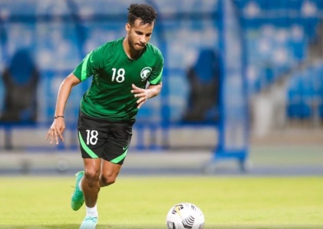 عبد الرحمن غريب الأفضل في منتخب السعودية أمام عمان