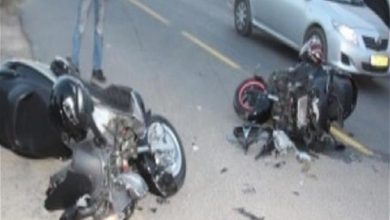 مصرع شاب إثر تصادم دراجتين بخاريتين في الفيوم