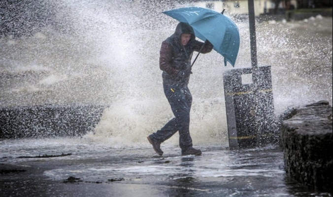 منخفض جوي اليوم وآخر الاحد