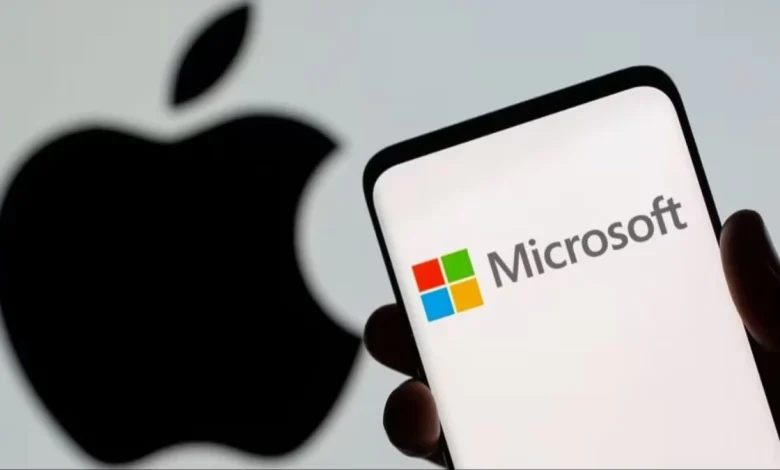 ميكروسوفت تتخطى آبل في القيمة السوقية لمدة ساعات