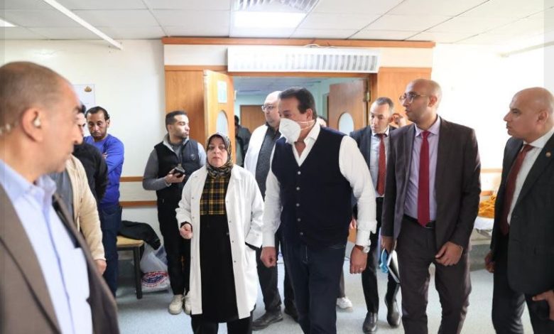 وزير الصحة يوجه بالتحقيق مع رؤساء الأقسام المتغيبين عن العمل بمستشفى بني سويف التخصصي