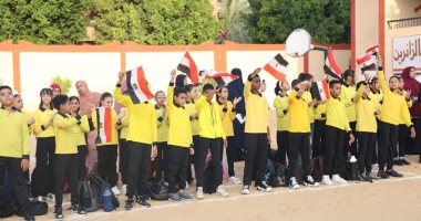 496 مدرسة تستقبل 70 ألف طالب في أول أيام الفصل الدراسي الثاني بالوادي الجديد
