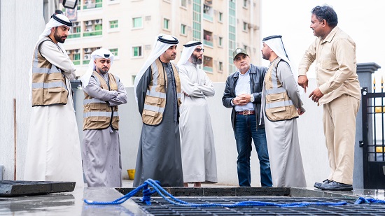 بلدية عجمان تواصل العمل لتأمين وصول السكان لوجهاتهم والحفاظ على انسيابية المرور
