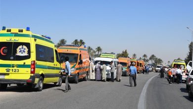 أسوان: إصابة 14 عاملا إثر انقلاب سيارة نقل بطريق أبو سمبل