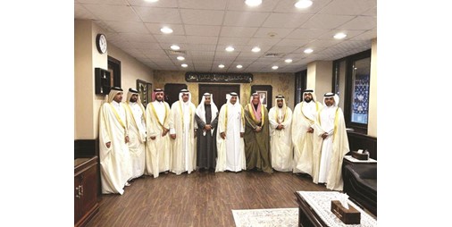 المستشار بورسلي التقى وفدا قضائيا من قطر برئاسة القاضي إبراهيم هلال سعد المهندي
