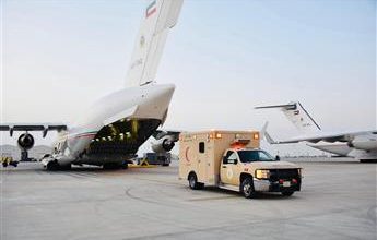 القوة الجوية وهيئة الخدمات الطبية تنفذان تمرين الإخلاء الطبي الجوي