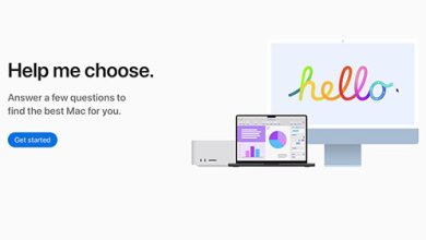 ابل تطلق موقع Help Me Choose لمساعدتك في اختيار جهاز MacBook المناسب لاحتياجاتك