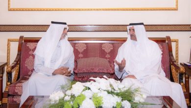 حمد الشرقي يلتقي نهيان بن مبارك ويطلع على مبادرات صندوق الوطن في الفجيرة