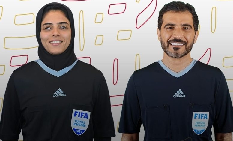 فهد الحوسني ونجاة البلوشي يشاركان في الدورة الآسيوية لنخبة حكام الصالات