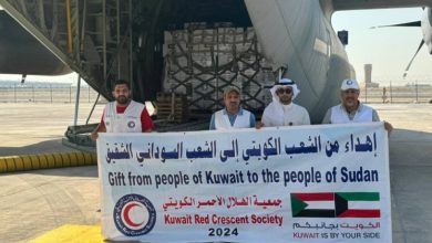 إقلاع الطائرة الإغاثية الثالثة من الجسر الجوي الكويتي لإغاثة السودان
