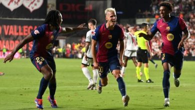 البصمة الأولى من أولمو.. برشلونة يقلب تأخره ويهزم رايو فاليكانو في الدوري