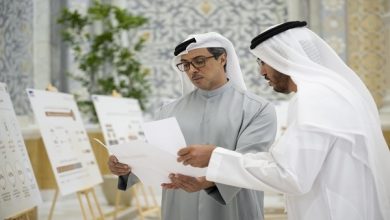بالصور.. منصور بن زايد يطلع على أهم مبادرات مجلس تنافسية الكوادر الإماراتية