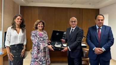 جواهر الصباح بحثت تعزيز التعاون مع مساعد وزير الخارجية المصري لحقوق الإنسان
