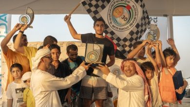 "زلزال" يحصد لقب سباق "عهد الاتحاد" للمحامل الشراعية فئة 22 قدماً