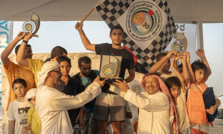 "زلزال" يحصد لقب سباق "عهد الاتحاد" للمحامل الشراعية فئة 22 قدماً